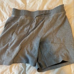 LuluLemon Lounge Shorts Grey